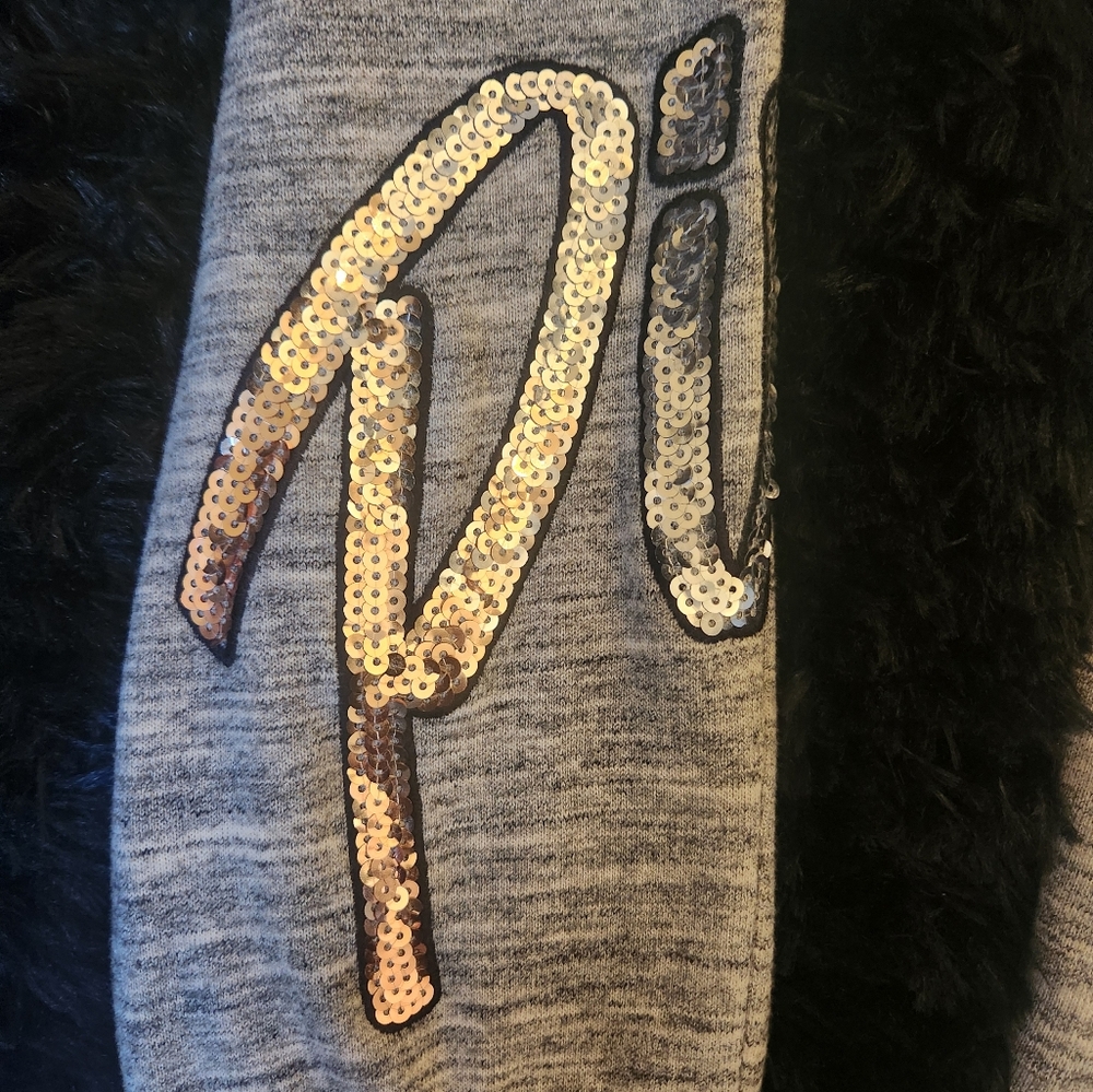 VS Pink Bling jogger set with zip up hoodie - Picture 3 of 8